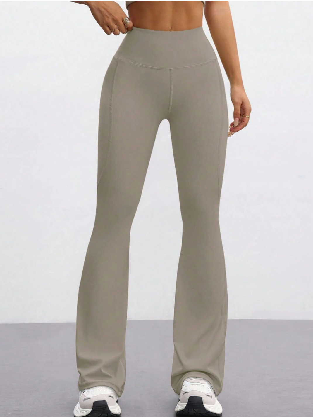 Pantalón Flare de Tiro Alto Magnolia